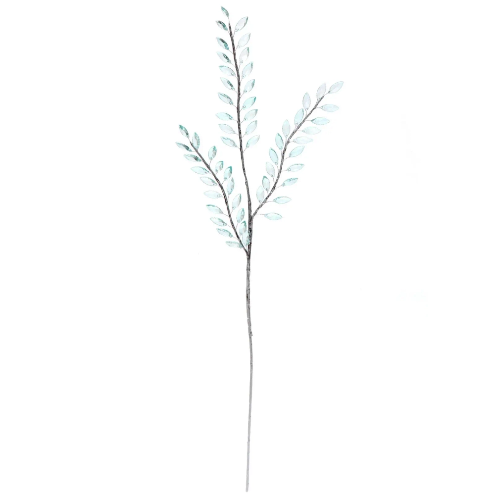 Ветка декоративная «Изысканный стиль» 80 см, Голубой