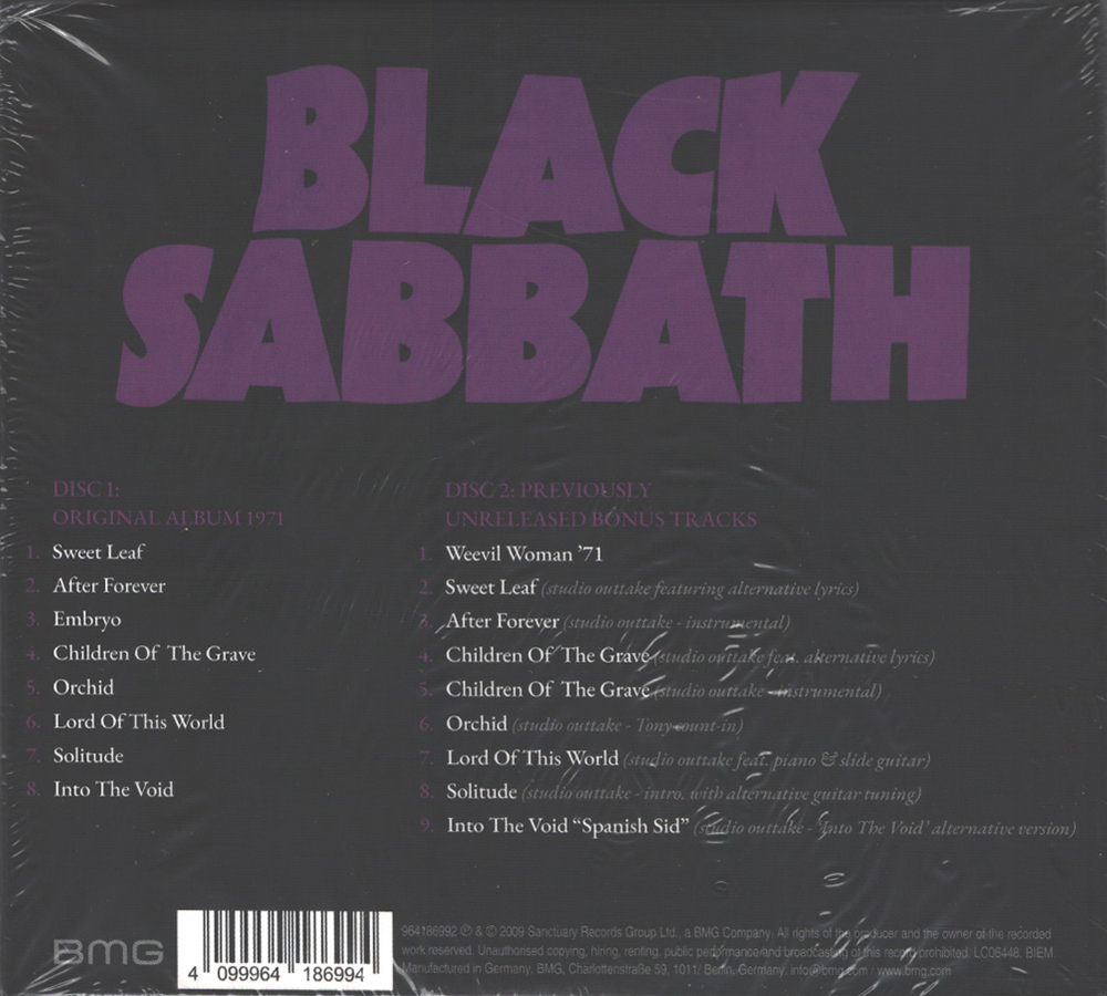 Black Sabbath / Master Of Reality (Deluxe Edition)(2CD)