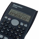 Калькулятор инженерный BRAUBERG SC-82MS (158х85 мм) 240 функций 10+2 разрядов темно-синий (2 штуки в упаковке)