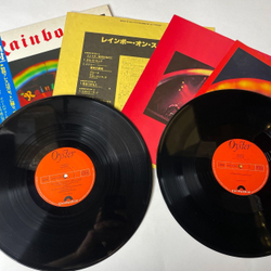 Винтажная виниловая пластинка LP Rainbow On Stage (Japan 1977) (Obi) Man On The Silver Mountain