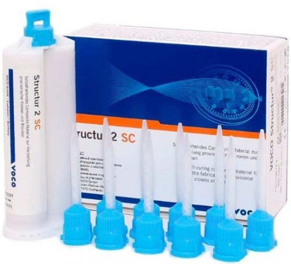 Structur 2 SC / Структур СЦ A2 (75 г) VOCO. Композит для изготовления временных коронок