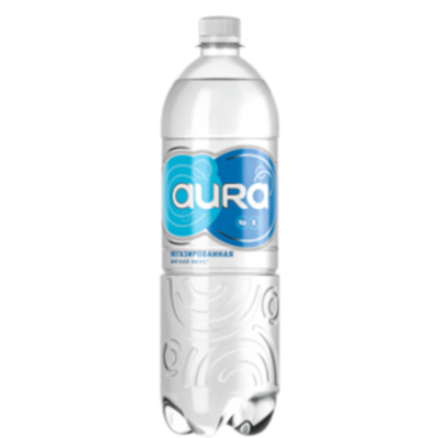 Вода питьевая негазированная AURA 1л