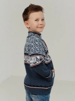 Кофта - бомбер вязаная