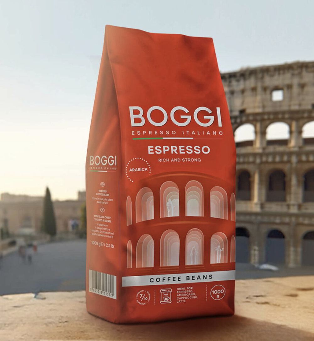 Кофе в зернах Boggi ESPRESSO, 1000 г