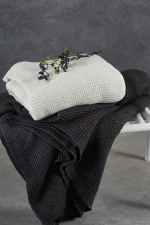 Вязанный плед из органического хлопка Ecocotton