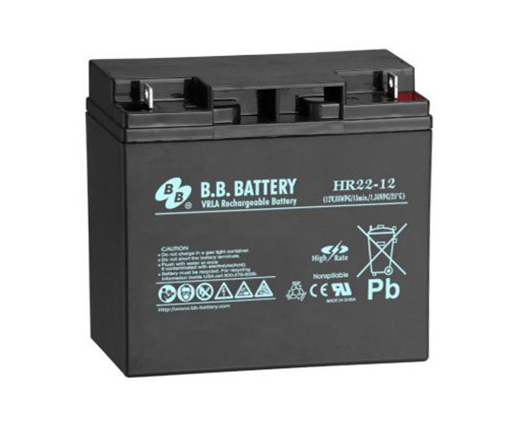 Аккумулятор B.B.BATTERY HR 22-12