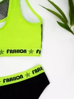 купальник раздельный с топом спортивный