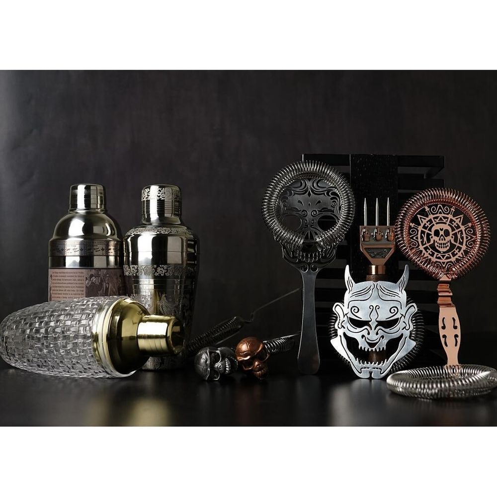 Стрейнер барный нерж. d 10 см Skull B'Guys P.L.- Barbossa