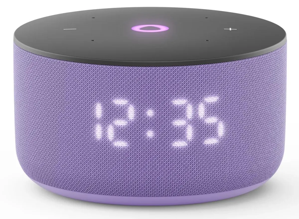 Умная колонка Yandex Станция Мини 3 голос.п.:Алиса лиловый 12W 1.0 BT/Wi-Fi (YNDX-00027LIL)