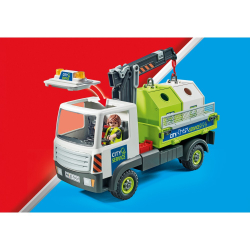Playmobil - Городской грузовик со стеклянными контейнерами 71431 / артикул   71431  / GTIN 4008789714312