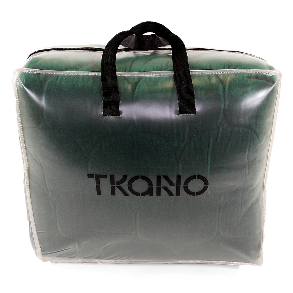 Покрывало стеганое бархатное Хвойное утро зеленое Russian North 230х250 см