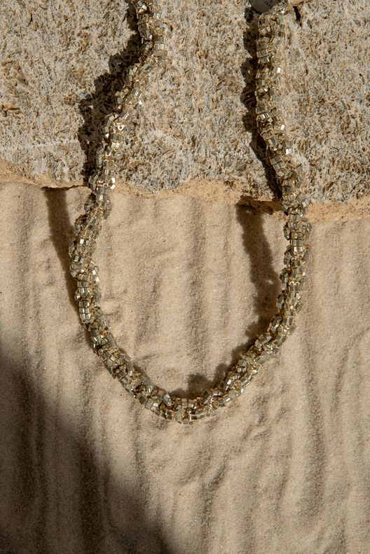 Колье из бисерных колец / Beaded Breakfast