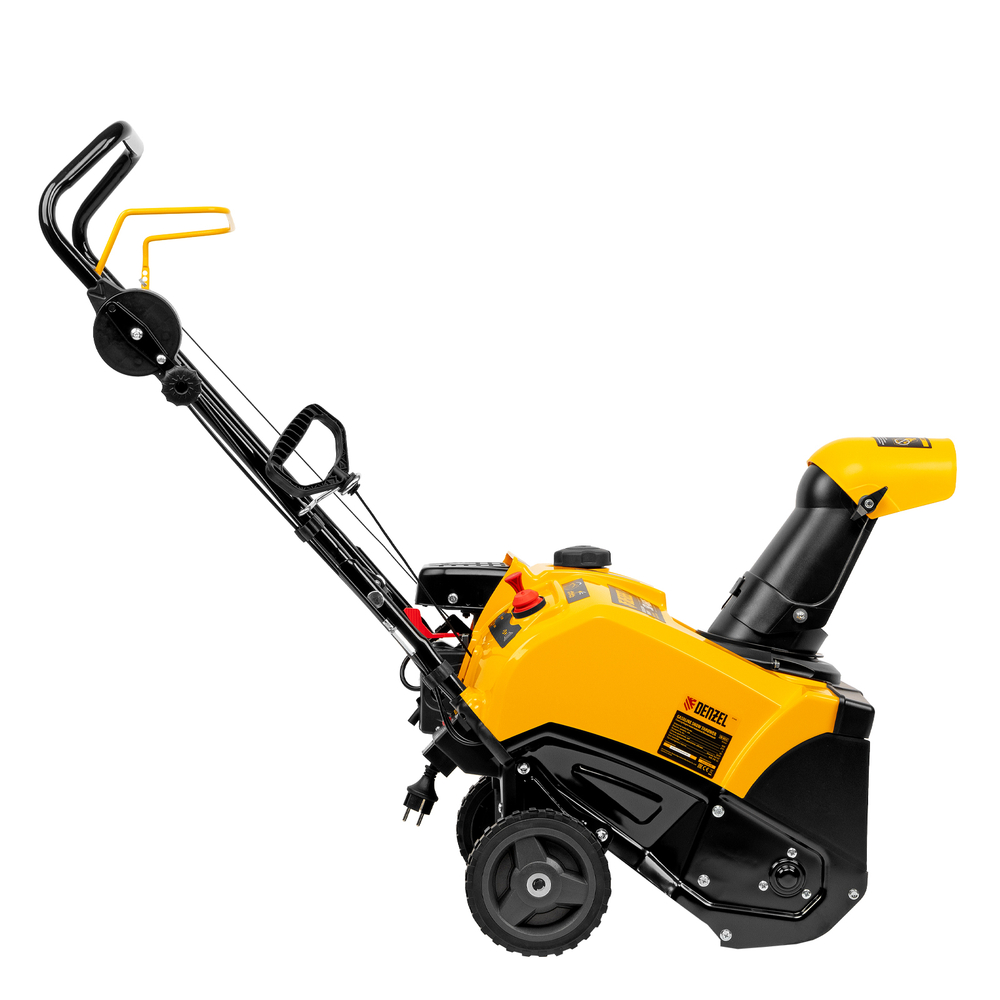 DENZEL SnowCrusher Бензиновая снегоуборочная машина SB 460E 99cc электростартер шнек