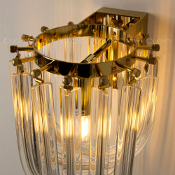 Бра Cloyd MEBIUS-B W1 / выс. 36 см - золото (арт.20294)