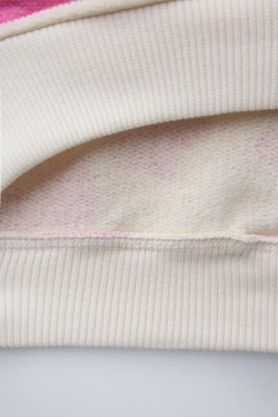 ZARA КОМПЛЕКТ ИЗ ТОЛСТОВКИ И ЛЕГИНСОВ С ПРИНТОМ MINNIE MOUSE © DISNEY, ЭКРЮ