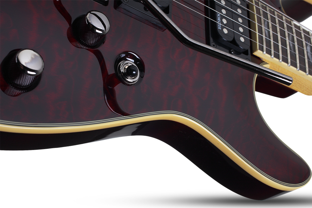 Schecter OMEN EXTREME-6 FR BLACK CHERRY