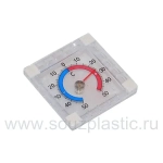 Термометр оконный 'Биметаллический' квадратный в п/п