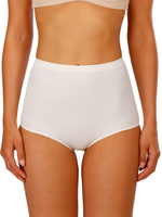 Набор из 2 трусов-макси из гладкого микроволокна (Размер: XL) (Цвет: кремовый)