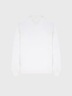 Поло с длинным рукавом C.P. Company Stretch Piquet White