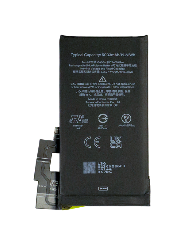 Аккумулятор для Google Pixel 6 Pro 5003 mAh (G63QN)