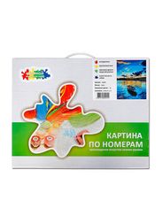 Картина по номерам Голубой закат