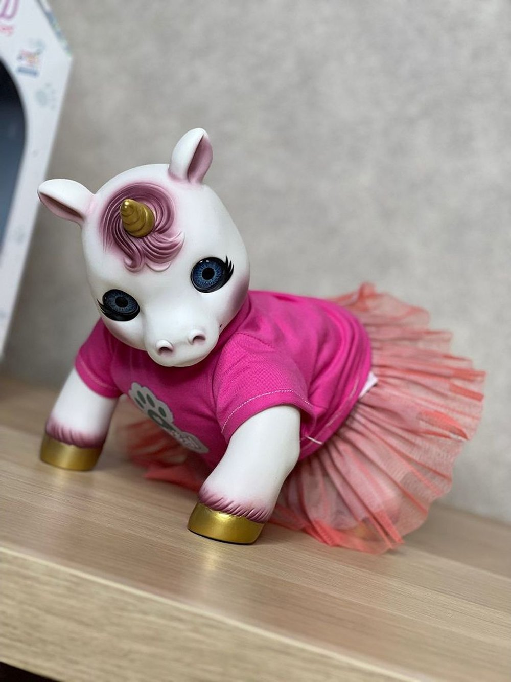 Игрушка мягконабивная 35см AniReal Единорожка (60105)