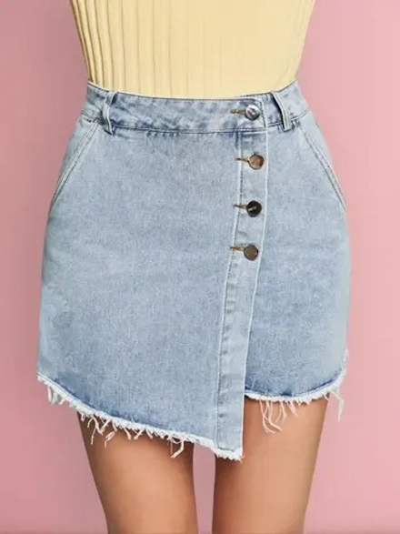 ★ Юбка - шорты джинсовые ★