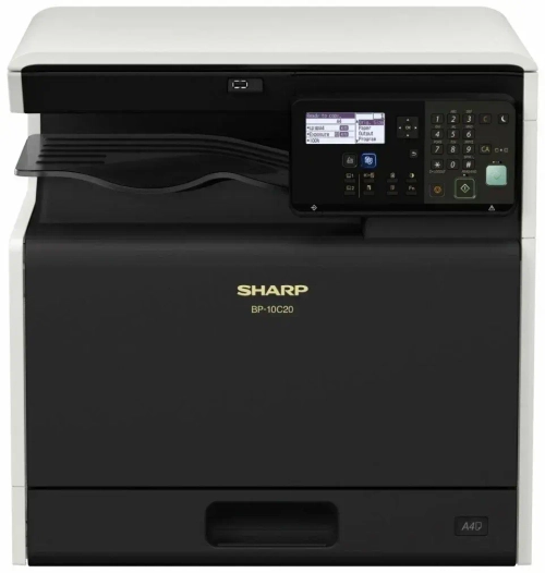 МФУ лазерное Sharp BP-10C20EU, цветн., A3, черный/белый