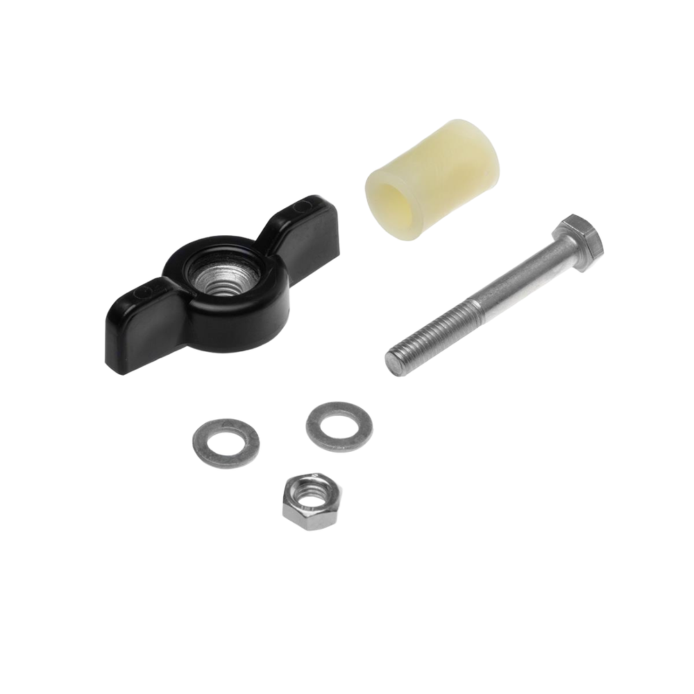 Комплект крепежа ледобура (барашек,винт,гайка)