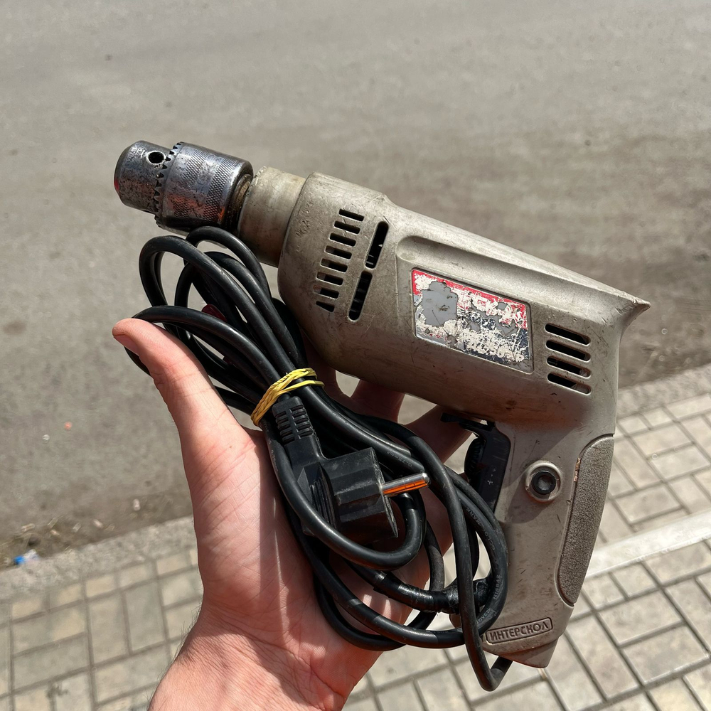 Дрель интерскол д-550 эр
