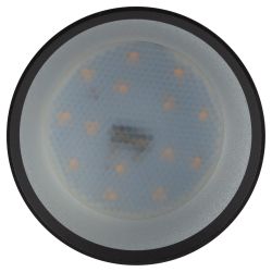 Светильник накладной ЭРА OL8 GX53 BK/SL под лампу GX53 черный/серебро | Накладные светильники