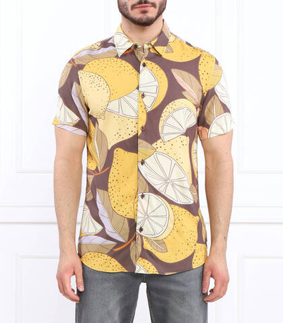 Рубашка SS ECO RAYON LEMON P GUESS - желтый(M3GH53 WD4Z2)