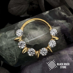 Кликер Spring Crystal PVD Yellow 1.2мм