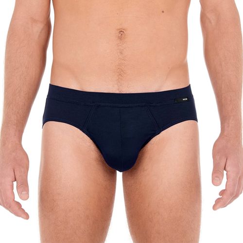 Мужские трусы брифы темно-синие HOM Tencel Soft 40-2677-00RA