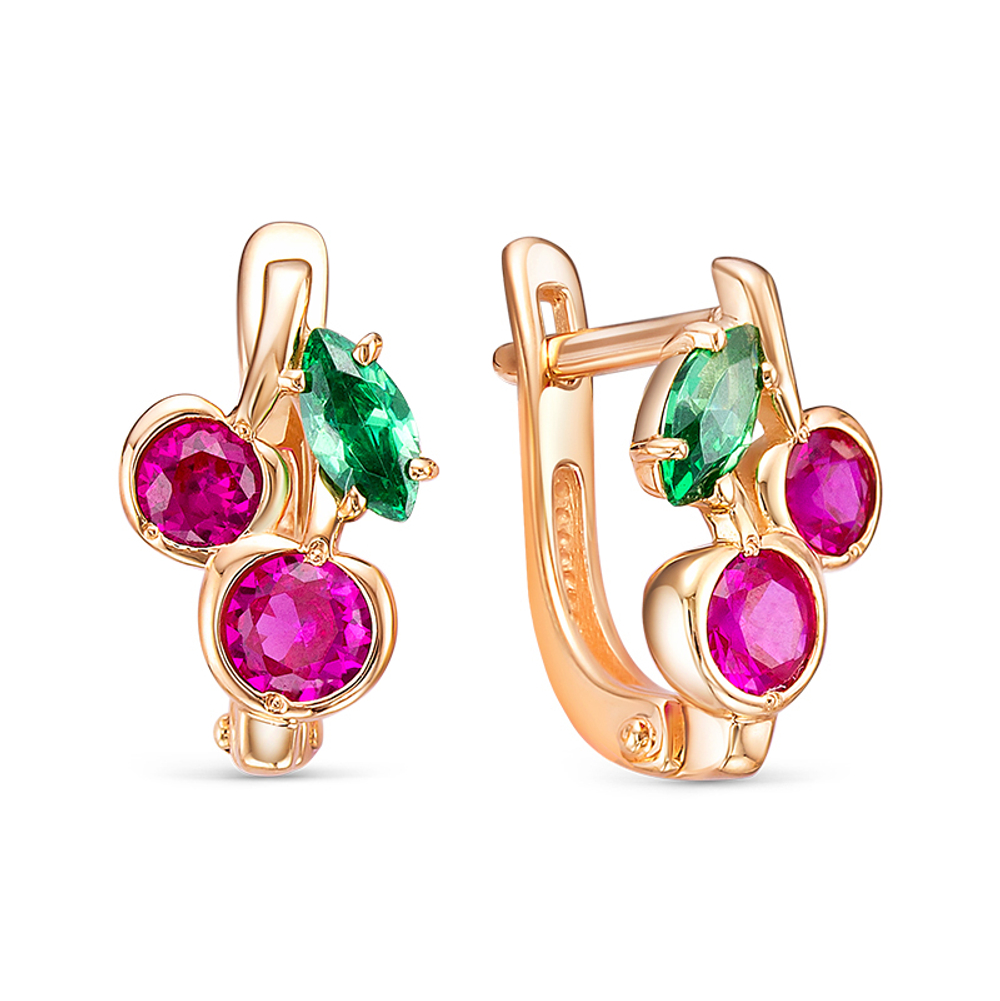 Серьги из золота 585 пробы