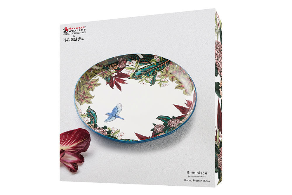 Блюдо круглое 36см Maxwell & Williams Воспоминание