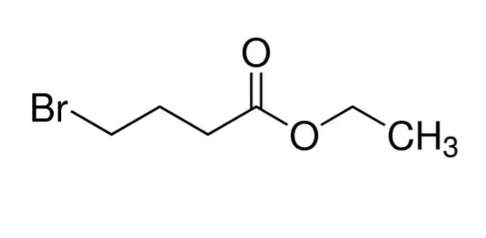 Этил-4-бромбутират формула структура