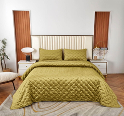 Покрывало 240x260 Sofi De MarkO Лея горчичное