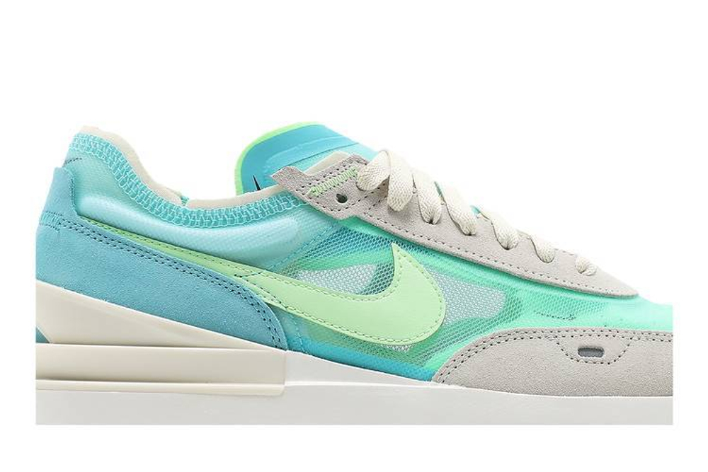 Кроссовки Nike Waffle One Scream Green (Женская размерная сетка)