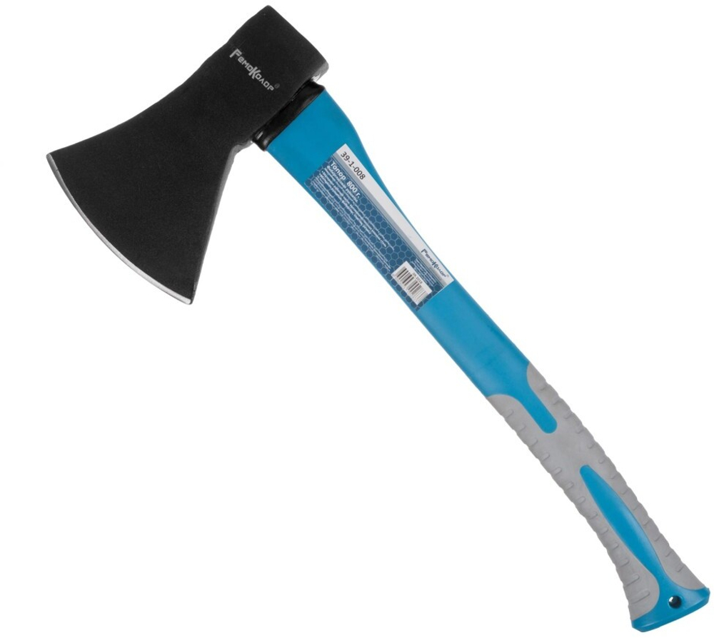Топор кованый Remocolor 800гр фибергласовая рукоятка