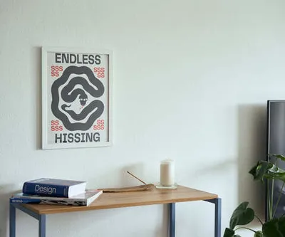 Постер на холсте Hissing