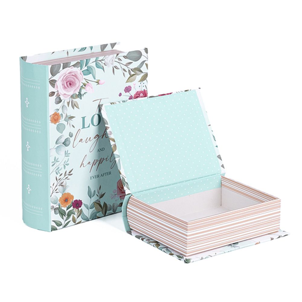 Набор/2шт КНИГА 15*12*4.5/11.5*9*3.5 ТИФФАНИ