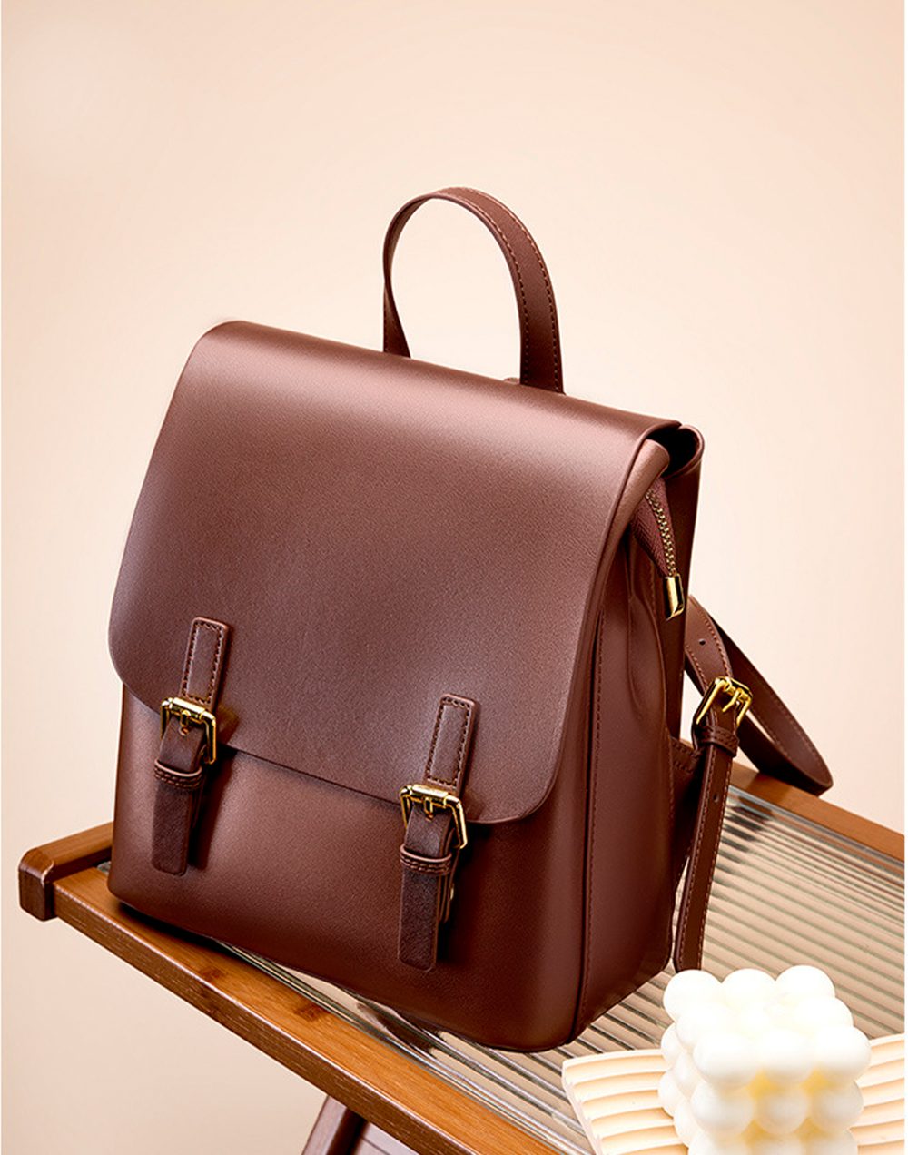 Рюкзак XOXO LEGENDS ГЕСТИЯ | Коричневый