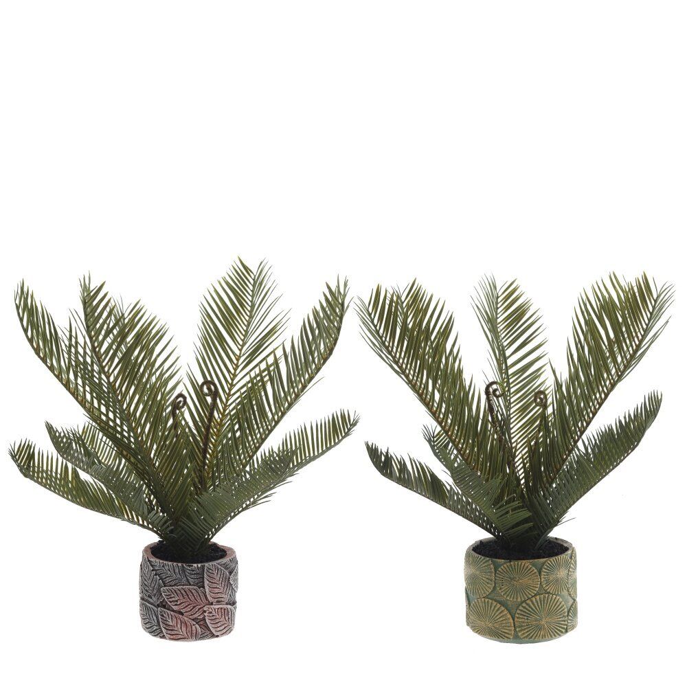 GAEM Цветочная композиция "Пальма", L23 W18 H45 см, 2в.