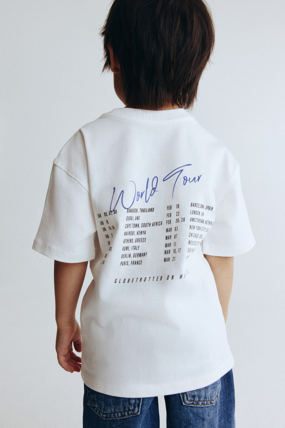 H&M Футболка с принтом, белый