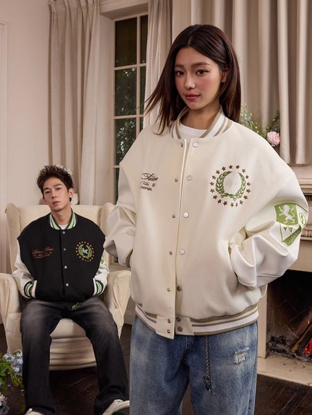 Бомбер HARSHandCRUEL "Academy" Varsity Jacket