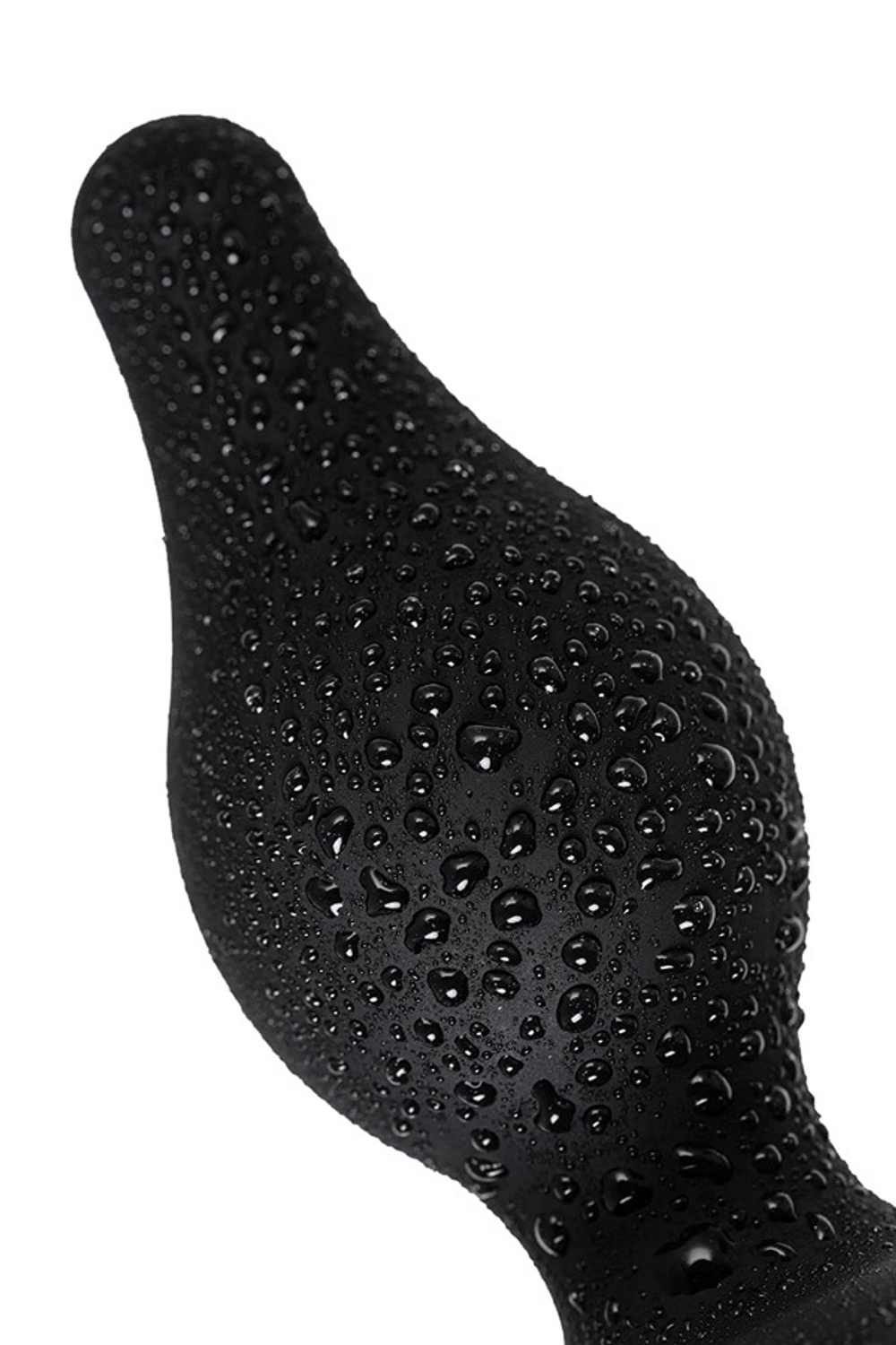 Черная анальная втулка 11см Erotist Toys Anal Plug Spade Size L