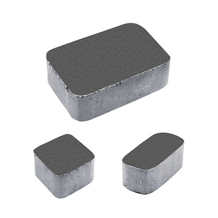 Тротуарная плитка КЛАССИКО - Стандарт Серый, комплект из 3 видов плит