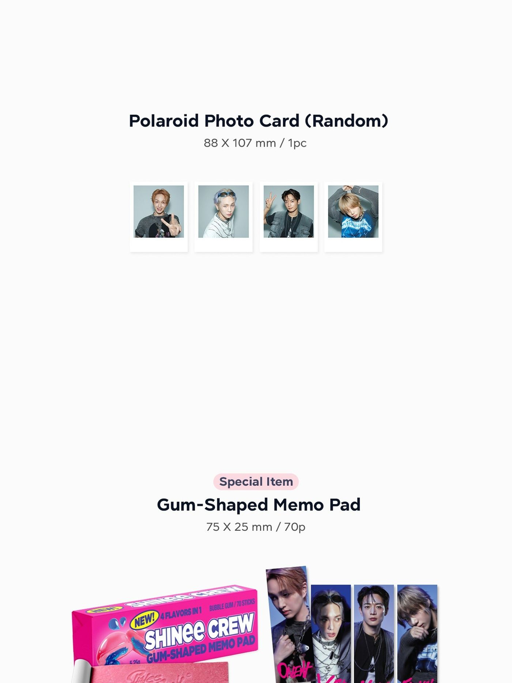 товары SHINee - SHINee CREW 2026 Season's Greetings