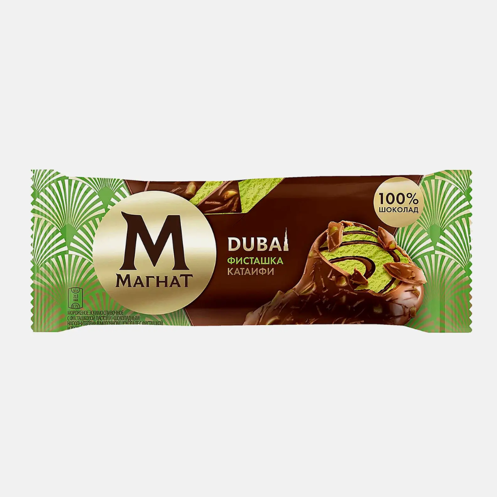 Мороженое Магнат Dubai Фисташка 70 гр